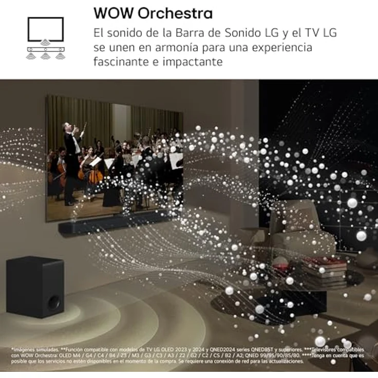 LG S80TY, Soundbar, 3.1.3 Dolby Atmos, 480 Watt, Schwarz – Bild 4