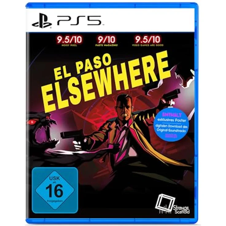 Nighthawk El Paso, Elsewhere - PS5, Neo-Noir-Story mit Original-Hip-Hop-Soundtrack, inkl. exklusivem Poster und digitalem Soundtrack – Bild 1