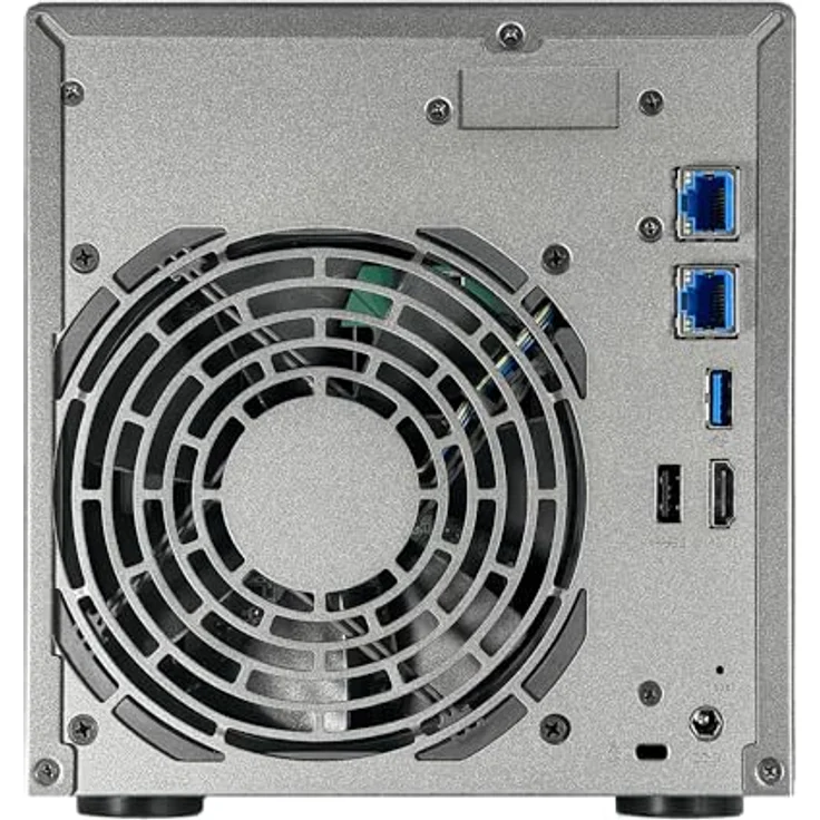 Asustor Lockerstor 4 Gen2+ AS6704T v2, 4-Bay NAS Storage mit Intel Quad-Core 2.0GHz CPU, Dual 5GbE Ports, 4GB RAM DDR4 und 4 M.2 SSD Slots (Ohne Festplatten) – Bild 3