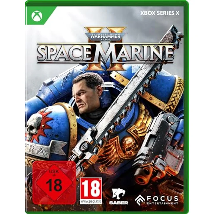 Focus Home Interactive Warhammer 40,000: Space Marine 2 (Xbox Series X), Third-Person-Action mit gnadenlosen Tyranidenschwärmen, für bis zu 3 Spieler geeignet – Bild 1
