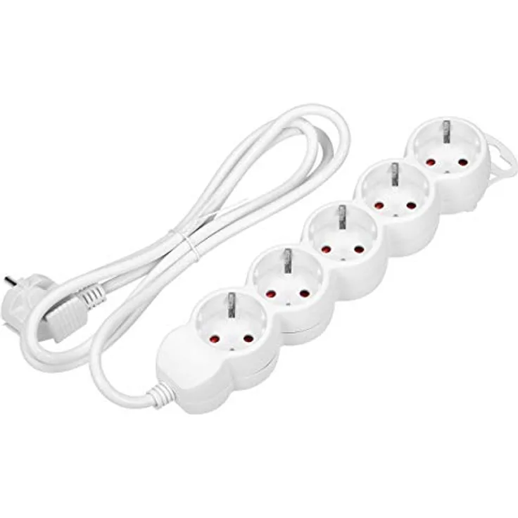 ORNO 5-Fach Steckdosenleiste mit Kindersicherung 2300W (1,5m)