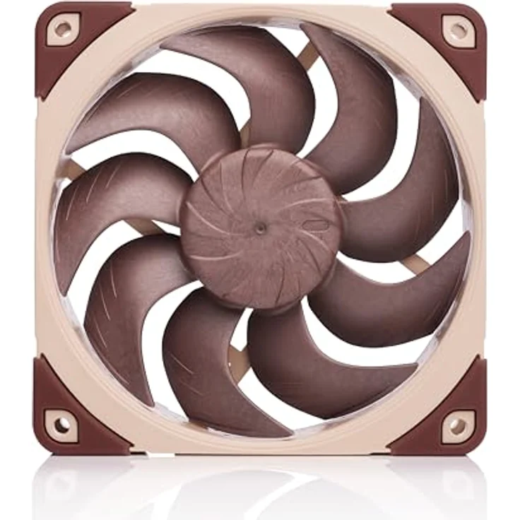 Noctua NF-A12x25 G2 PWM, 120mm Gehäuselüfter mit 360-1800rpm, Braun – Bild 3