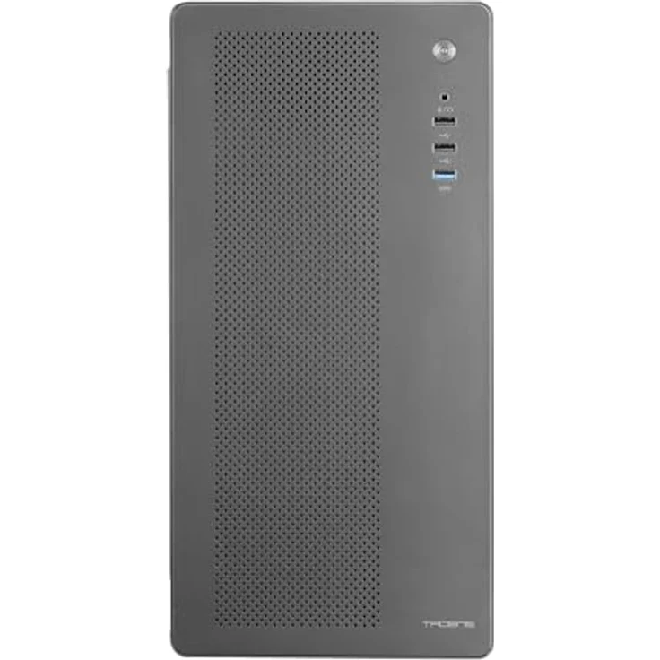 Mars Gaming Tacens AEROM Mini-Tower-PC-Gehäuse, Robuste Metallstruktur, 1x 120mm-Hecklüfter, Unterstützung für bis zu 3 Frontlüfter, USB 3.0, Schwarz – Bild 2