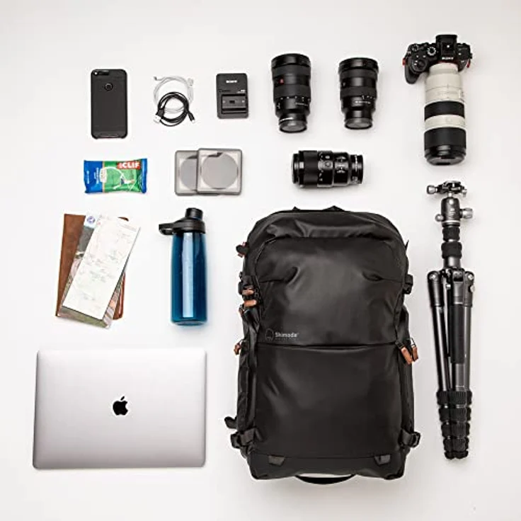 Shimoda Explore V2 30, Wasserabweisender Kamera-Rucksack für DSLR und spiegellose Kameras, modularer Kamera-Einsatz, schwarz (520-156) – Bild 2