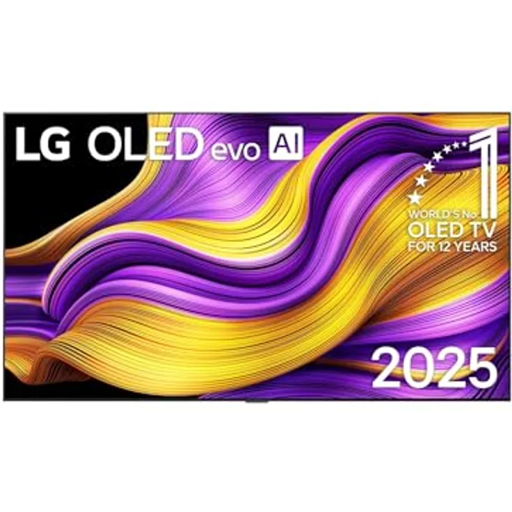 LG OLED83G57LW, 83 Zoll 4K OLED evo AI TV mit α11 Gen2 Prozessor, Brightness Booster Ultimate, webOS 25, 120Hz (VRR bis 165Hz), Gallery Design