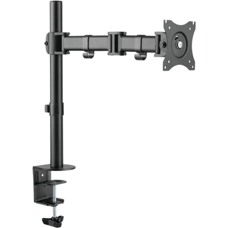 ULTRADESK Skeleton Einzelner Monitorarm - Monitorständer für Schreibtische - 27-Zoll-Monitore - 40x11,6x45cm – Bild 1