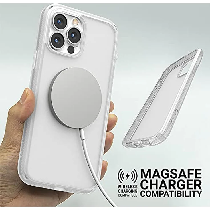 Catalyst Influence Case für Apple iPhone 13 Pro Max, transparente Smartphone Hülle mit Fallschutz und Drehknopf-Schaltung – Bild 5