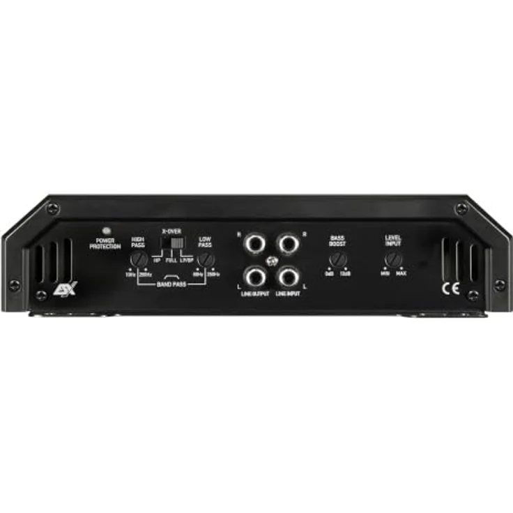 ESX HORIZON HXE110.2, 2-Kanal Class A/B Verstärker mit 70/110 Watt RMS, Aluminium Kühlkörper und Bass Boost – Bild 3