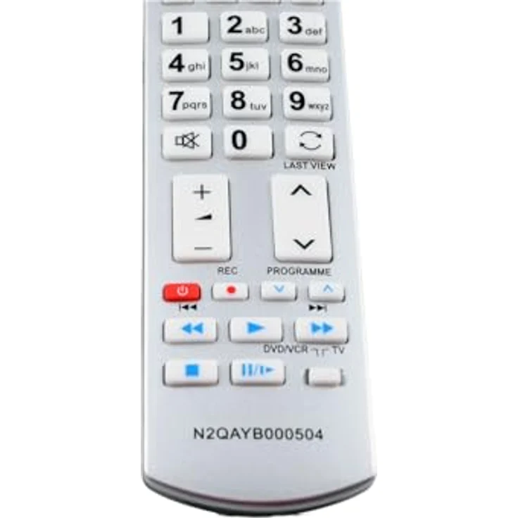 azurano Fernbedienung für PANASONIC N2QAYB000504, SUB N2QAYB000505, N2QAYB000506, N2QAYB000673 – Bild 7