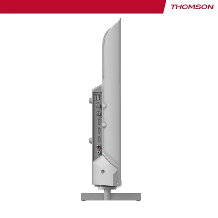Thomson 32HD2S13W, 32 Zoll (80 cm) LED HD Fernseher in Weiß, kein Smart, mit Hotelmodus, Triple-Tuner, USB, HDMI, CI+ und A+ Panel – Bild 3