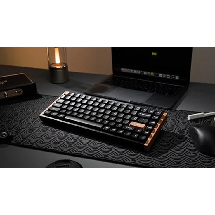 Keychron K2 HE Kabellose Magnetische Tastatur, RGB, Hot-swap, QMK/VIA, Gateron Magnetic Switch Nebula, Special Edition Schwarz – Bild 3