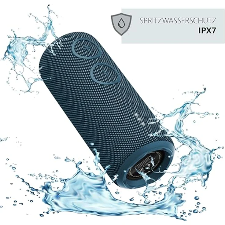 Mobile Beat PBS 3600, Bluetooth Lautsprecher mit 7 Stunden Akkulaufzeit, Bluetooth 5.3, blau – Bild 6