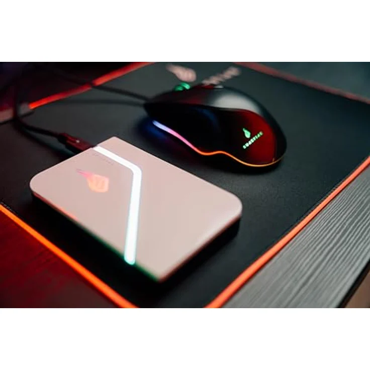 SureFire Pyrodrive Gaming SSD, 2 TB Externe SSD Festplatte, USB 3.2 Gen 1, weiß – Bild 5