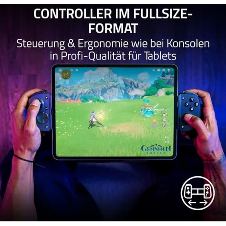 Razer Kishi V3 Pro XL, Gaming Controller für Android und iOS, Fullsize-Format, schwarz, mit austauschbaren Kappen und dualen Mausklick-Rücktasten – Bild 2