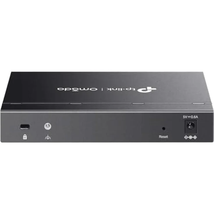 TP-Link Omada ES208G, 8-Port Gigabit-Easy-Managed-Switch mit VLAN, QoS, lüfterlosem Design, Schwarz – Bild 3