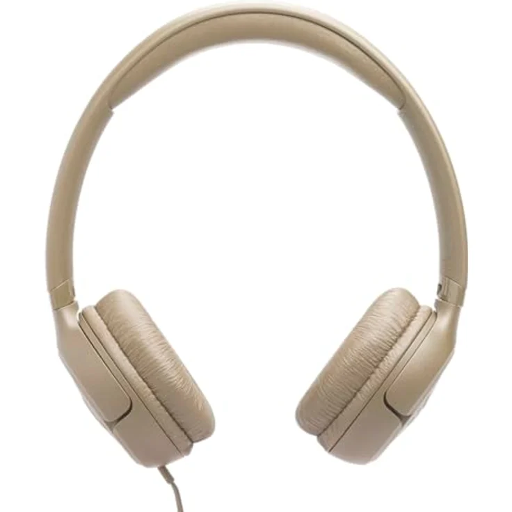 JBL Tune 530 C, Comfort-Fit Wired On Ear Kopfhörer mit Mikrofon, Pure Bass Sound, EQ-Presets, USB-C Konnektivität, faltbares Design, verwicklungsfreies Kabel, Beige – Bild 3
