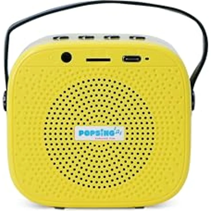 OTL Technologies Pokemon Popsing LED Karaoke Lautsprecher, Bluetooth 5.3 mit kabellosem Mikrofon und RGB-LED-Effekten, tragbar, 5 Watt, wiederaufladbar – Bild 4