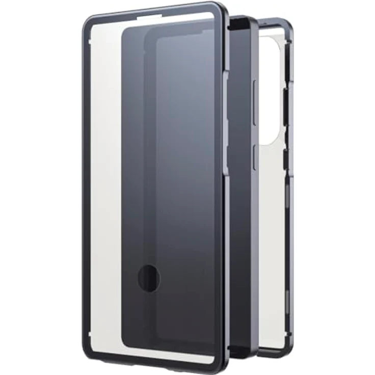 BlackRock 360° Glass Cover für Samsung Galaxy S25 Ultra, Schwarz und Transparent, Versandkostenfrei – Bild 1