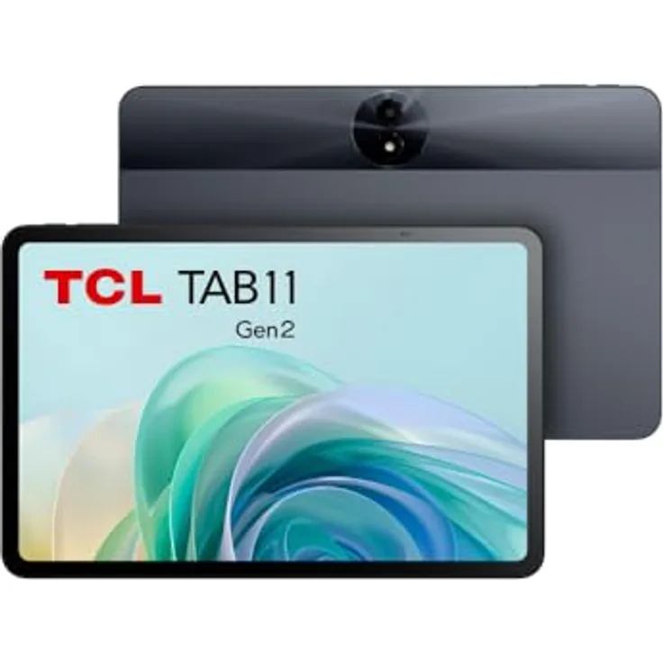 TCL Tab 11Gen 2 WiFi-Tablet, 27,6 cm (10,95 Zoll), FHD+, Octa-Core, 6 GB RAM, 128 GB Speicher, Grau