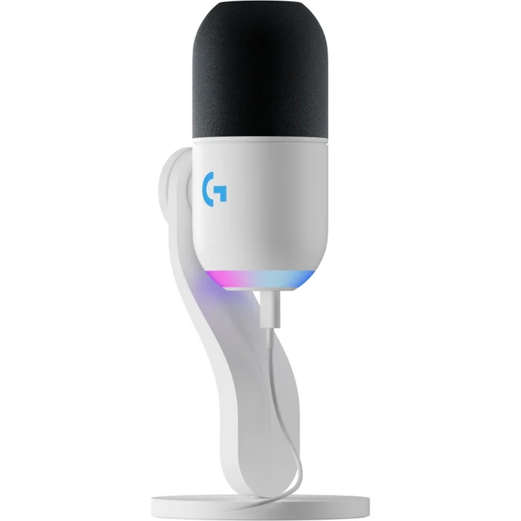 Logitech Yeti GX Dynamic RGB Gaming Mic with LIGHTSYNC - OFF WHITE - EMEA28-935 (Podcasting, Home-Studio) – Bild 1