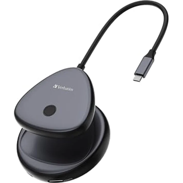 Verbatim Share My Screen 4K, HDMI Wireless Transmitter und Receiver für Streaming, Plug & Play, kompakt und mobil, inkl. USB-C-Kabel – Bild 1