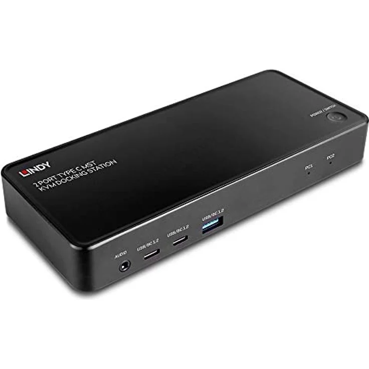 Docking Station und KVM MST mit 2 Ports USB Typ C – Bild 1