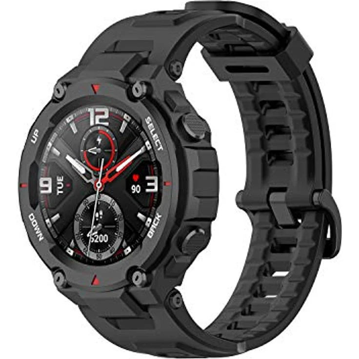 INF Weiches Silikon Sportarmband, Atmungsaktiv und Wasserbeständig für Huami Amazfit T-Rex/Pro, passend für Handgelenke 136-236 mm – Bild 3