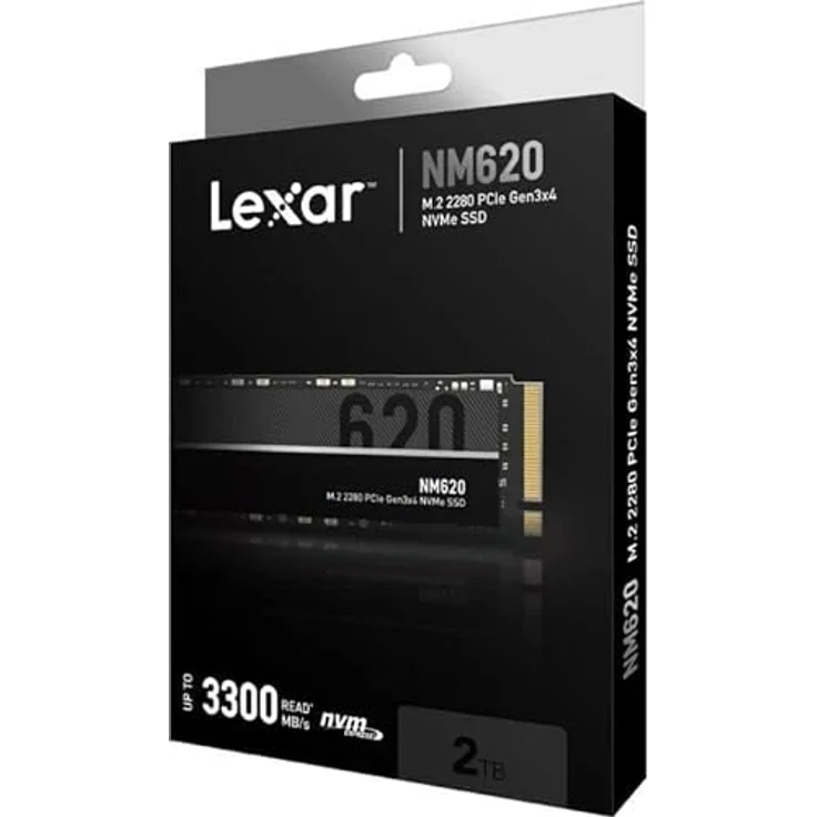 Lexar Internes Solid-State-Laufwerk NM620 2 TB NVMe (LNM620X002TRNNNG) – Bild 4