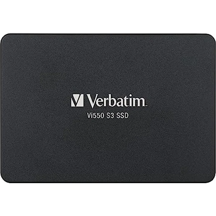 Verbatim Vi550 S3 SSD, internes SSD-Laufwerk mit 4 TB Datenspeicher, Solid State Drive mit 2,5'' SATA III Schnittstelle und 3D-NAND-Technologie, schwarz