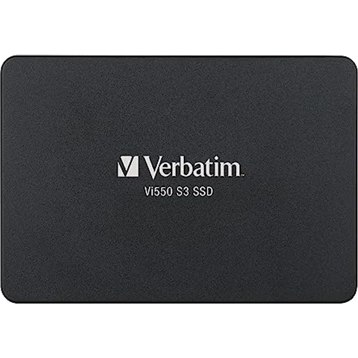 Verbatim Vi550 S3 SSD, internes SSD-Laufwerk mit 4 TB Datenspeicher, Solid State Drive mit 2,5'' SATA III Schnittstelle und 3D-NAND-Technologie, schwarz – Bild 1