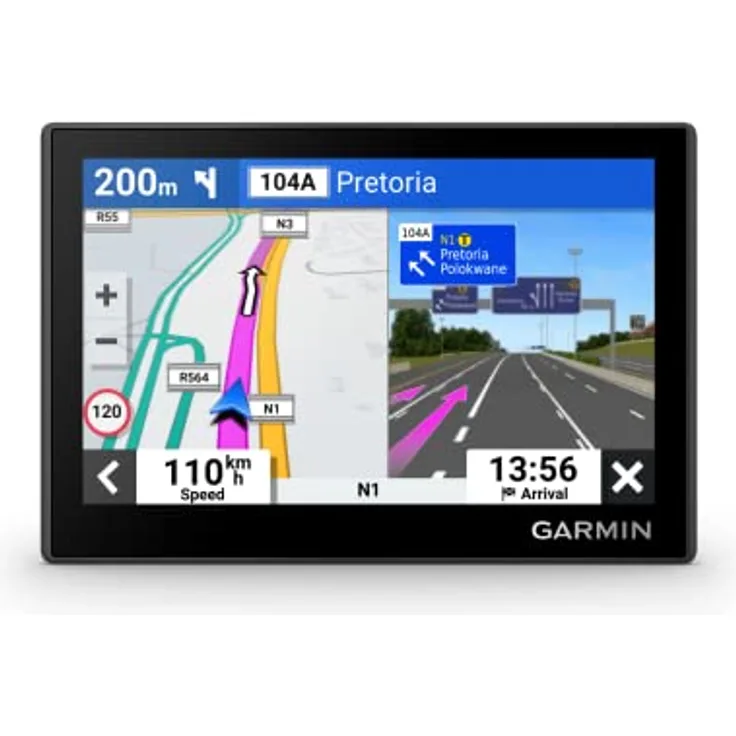 Garmin Drive 53, GPS-Gerät mit 16 GB, 800 x 480 Pixel, Multitouch, Ganz Europa