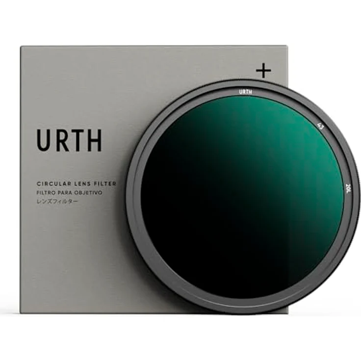 Urth 43 mm Variabler Graufilter ND8-128 (3-7 Stop) ND Filter (Plus+) – Bild 1