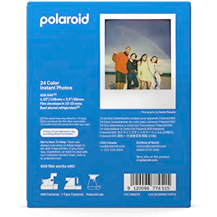 Polaroid Color 600 Film Dreierpack, 24 Fotos (6273) – Bild 3