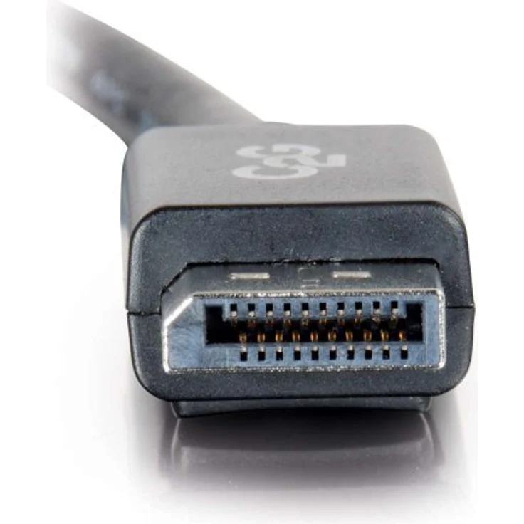 C2G 8K UHD Display Port Kabel, Stecker auf Stecker, 1,8 m, Schwarz, Unterstützung für 4K Auflösung und digitales Audio-/Video-Signal – Bild 5