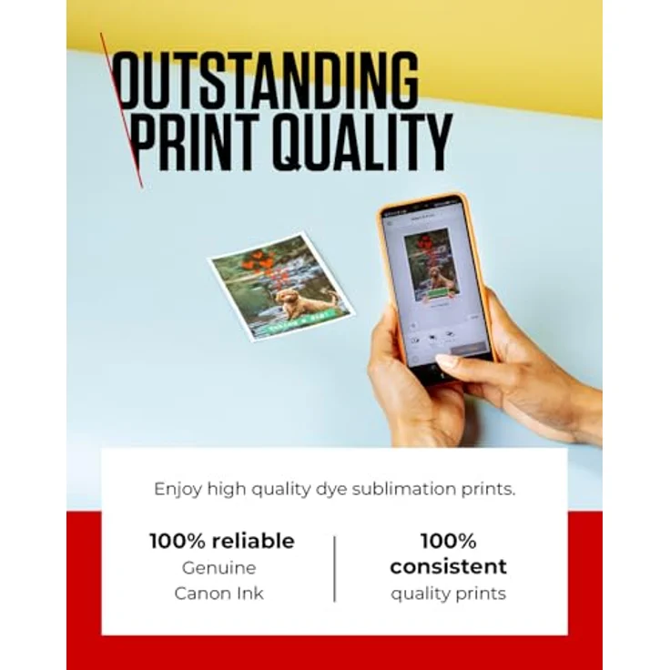 Canon Druckerkartusche RP-108 und Papier für Selphy CP Fotodrucker Serie - Preisvergleich – Bild 3