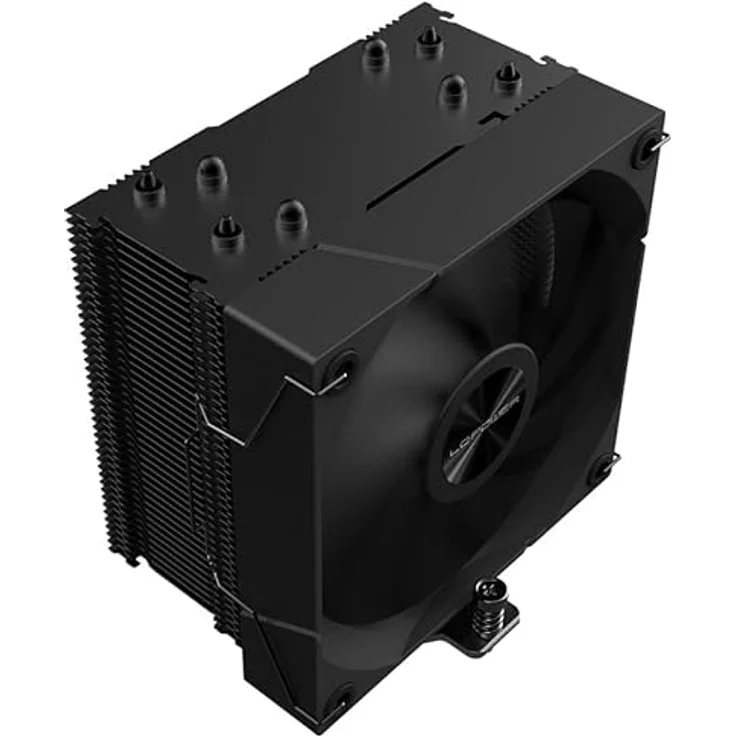 LC-Power LC-CC-120-W4, CPU-Kühler mit aktiver Kühlung, 150 mm, Schwarz, kompatibel mit LGA und AM4 – Bild 2