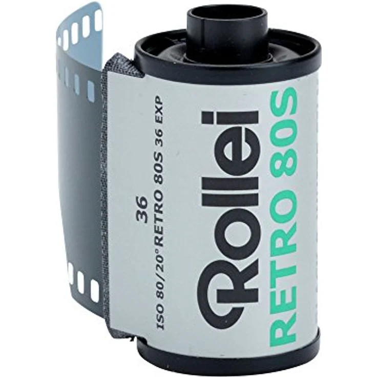 Rollei Retro 80 Schwarzweiß-Negativfilm | ISO 80 | Hohe Schärfe und feines Korn | 36 Aufnahmen – Bild 2