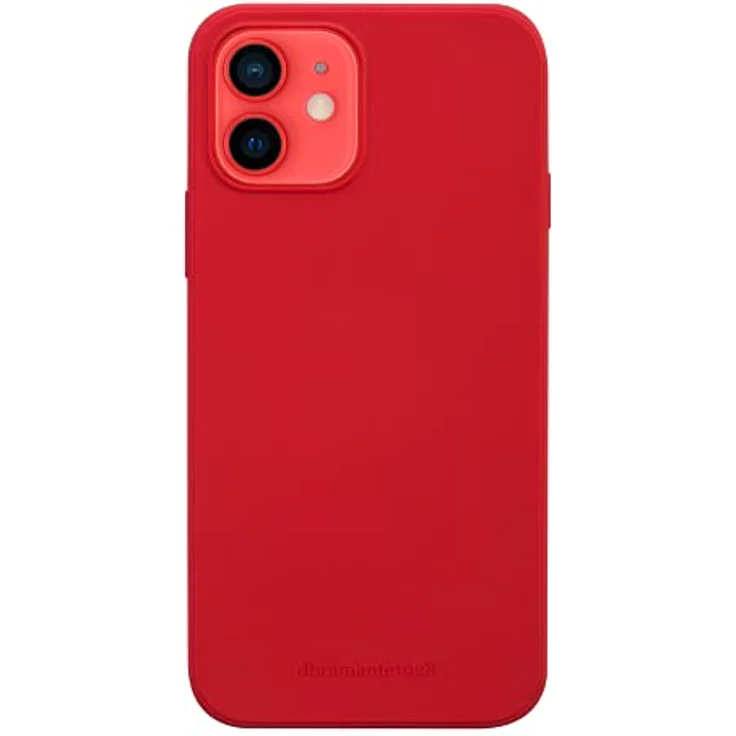 dbramante1928 Greenland Candy Apple Red Hintere Abdeckung für Mobiltelefon, Snap-on, Kunststoff, schmales Design, für Apple iPhone 12 mini – Bild 2