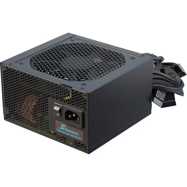 Seasonic G12 GC 80 PLUS Gold Netzteil - 750 Watt, schwarz, Effizientes ATX-Netzteil, 120-mm-Lüfter mit Hülsenlager