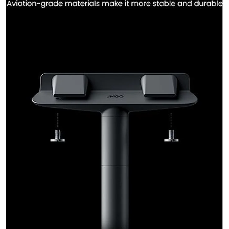 JMGO Projector Floor Stand, Beamer Halterung für N1S Modelle, grau, 135° vertikale und 360° horizontale Drehung, Aluminiumlegierung – Bild 3