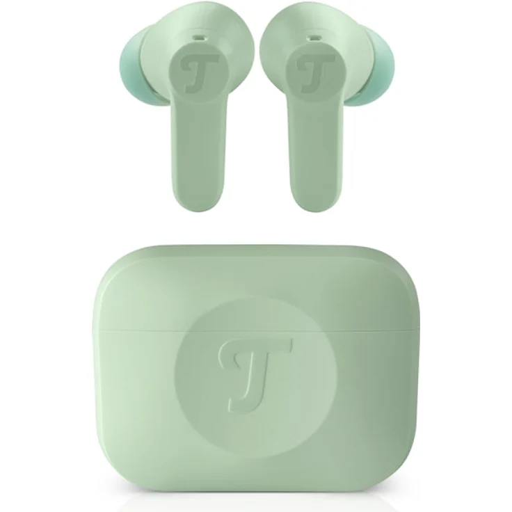 Teufel Airy TWS 2 – Kabellose In-Ear Bluetooth-Kopfhörer, Touch-Bedienung, Mikrofon, Auto-Pairing, AAC, iOS & Android-kompatibel, Grün – Bild 1