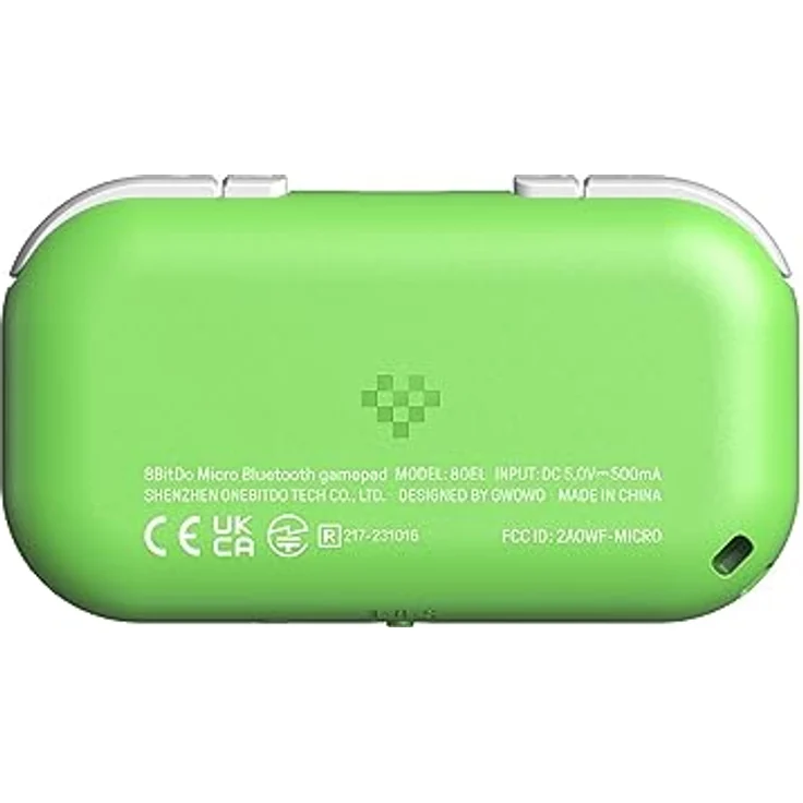 8Bitdo Micro Bluetooth Gamepad Pocket-sized Mini Controller for Switch, Android, and Raspberry Pi, Support Keyboard Mode (Green) – Bild 4