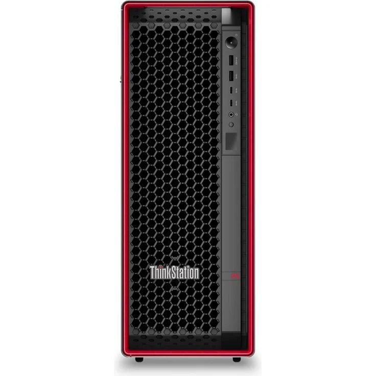Lenovo ThinkStation P5 (30GA00ASGE), PC-System mit Intel Xeon W3, 64 GB RAM, 1 TB SSD, NVIDIA RTX PRO 2000, Windows 11 Pro for Workstations, Schwarz – Bild 1