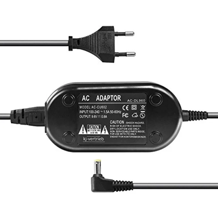kj-vertrieb Netzteil für Sony AC-DL960 - 9.6V 0.8A