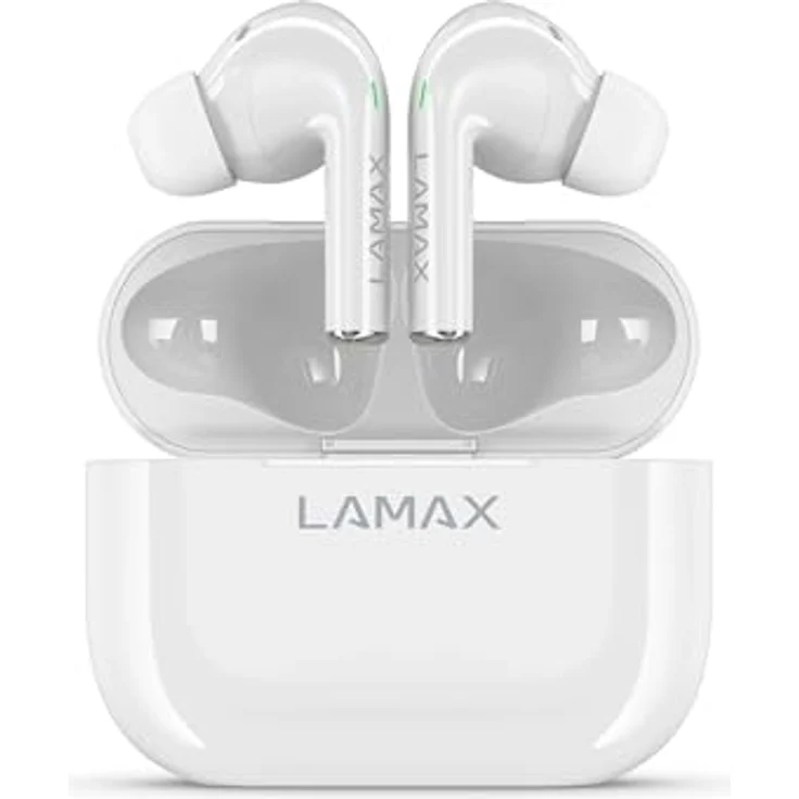 LAMAX Clips1 white Bluetooth-Kopfhörer mit 40 Stunden Wiedergabezeit und Touch-Steuerung – Bild 2