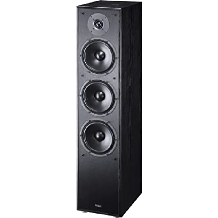 Magnat Monitor S70, 3-Wege Bassreflex-Standlautsprecher, 1 Stück, Schwarz mit Hochtonlautsprecher – Bild 1
