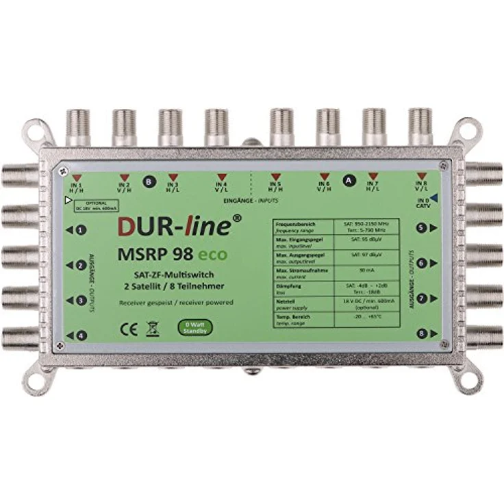 DUR-line MSRP 98 Multischalter inkl. Netzteil – Bild 3