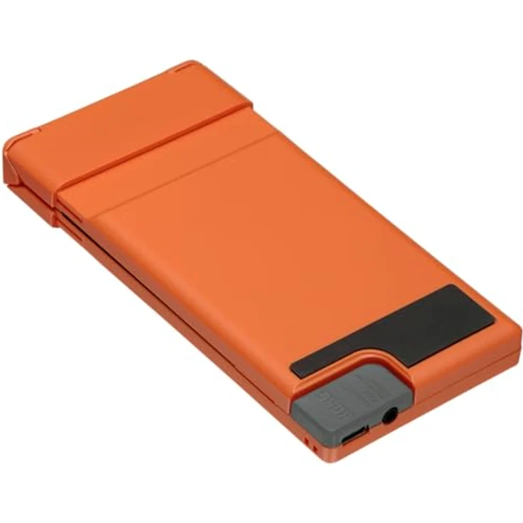Korg nanoKEY Fold, Faltbarer 25 Tasten MIDI Keyboard Controller mit USB-C, TRS-MIDI und anpassbarer Anschlagdynamik - Lava Orange – Bild 4