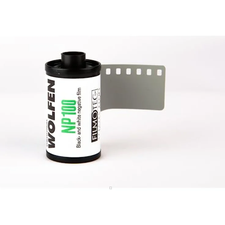 original WOLFEN (ORWO) NP100-36 schwarz/weiß 35mm Kleinbildfilm 100 ASA 36 Aufnahmen/Made IN Germany – Bild 2