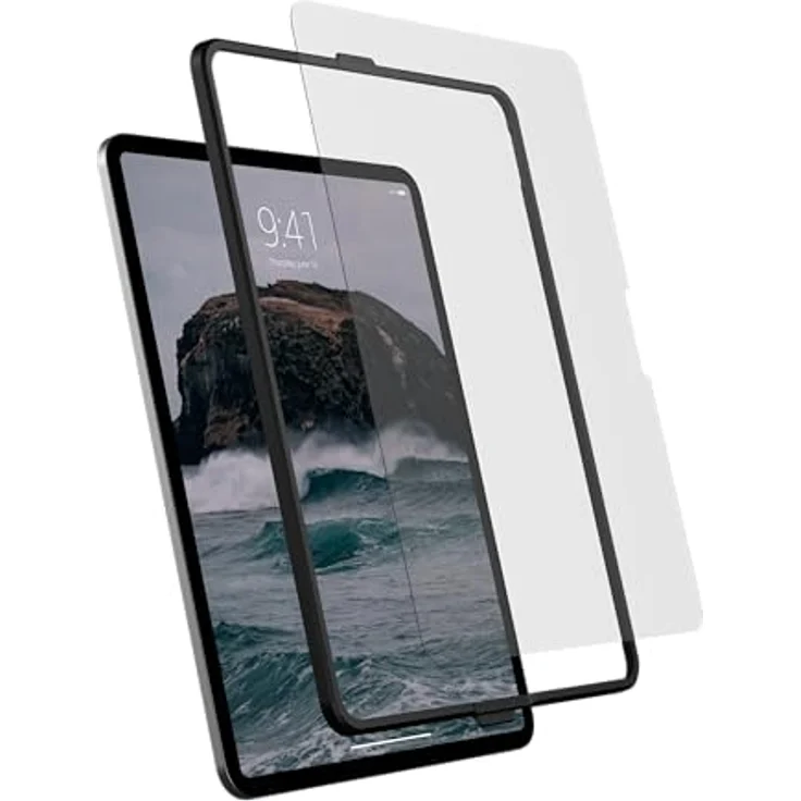 URBAN ARMOR GEAR Screen Shield Tempered Glass für Apple iPad Pro 13 (M4 - 2024) Displayschutzglas (Doppelt gehärtetes Glas, Anti-Fingerabdruck, Ultra klar) – Bild 5
